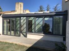 Travaux d'extension de maison proche d'Avignon Vaucluse