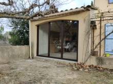 Travaux d'extension de maison proche d'Avignon Vaucluse